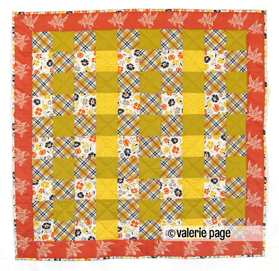 No.0089 - Le Marais Baby 
Quilt